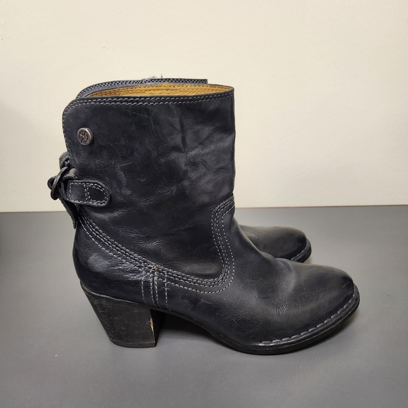 Bussola Reikiavik black  Booties size 39 (US 9) - Picture 1 of 12